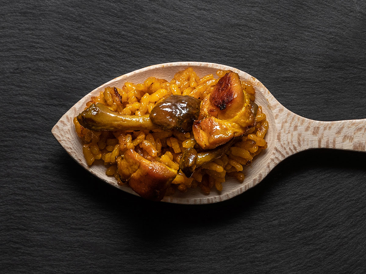 Paella Pollo y Setas Mister Spain